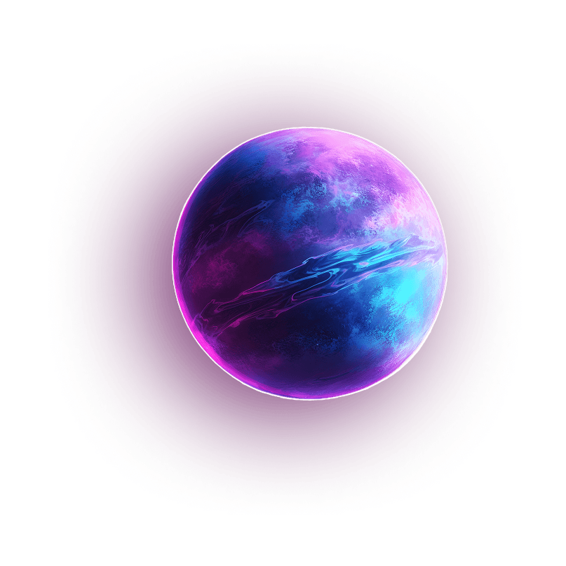 Planète violette
